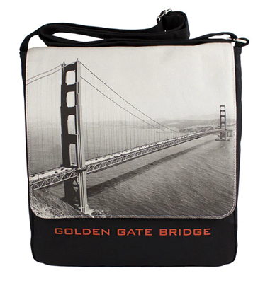 Messenger Bag - Golden Gate Bridge