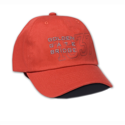 Baseball Cap - Golden Gate Bridge - Orange