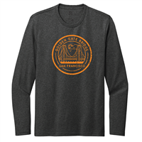 T-SHIRT-GOLDEN GATE BRIDGE ROUND LONG SLEEVE