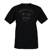 T-Shirt - Vintage Golden Gate Bridge