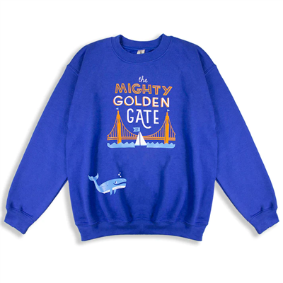 Sweatshirt-Kids Mighty Golden Gate