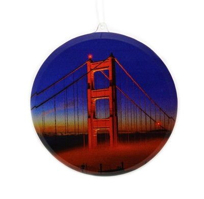 Window Ornament - Golden Gate Bridge Tower