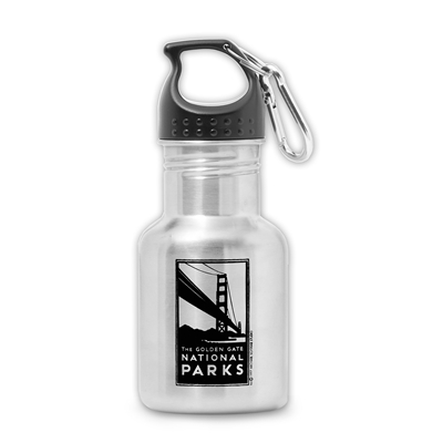 Stainless Steel Bottle - Golden Gate Bridge