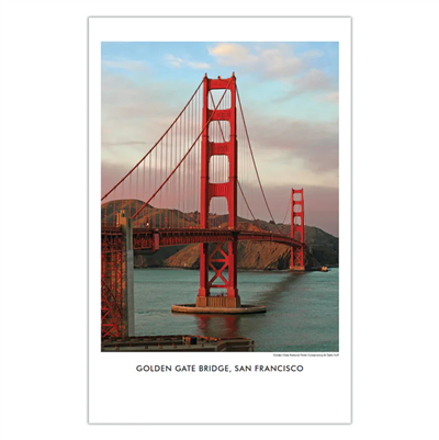 11X17 PRINT -  Golden Gate Bridge
