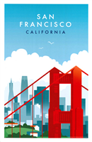 11X17 PRINT -  San Francisco California
