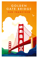 11X17 PRINT - Golden Gate Bridge San Francisco