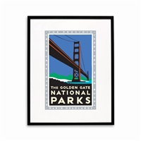 Framed Poster - Golden Gate National parks