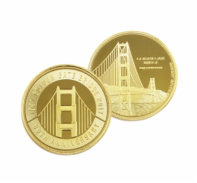 Medallion - Golden Gate Bridge 80th Anniversary