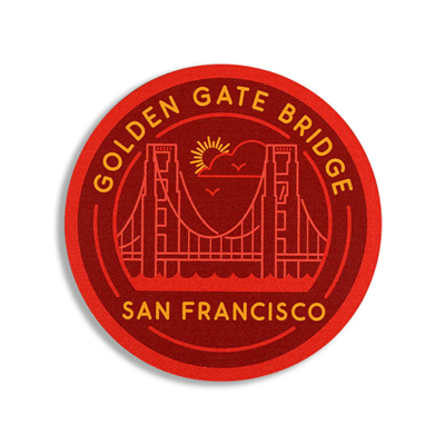 COASTER GOLDEN GATE BRIDGE SF