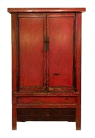 Red Black Shanxi Cabinet