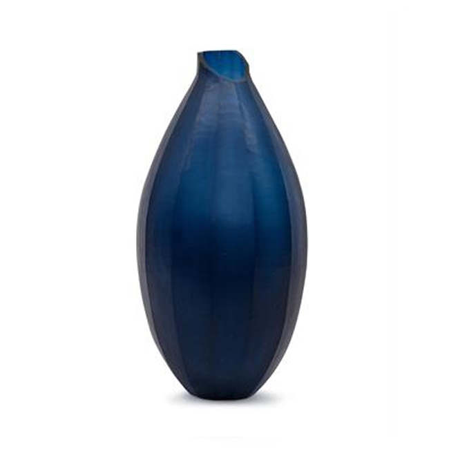 Deepwater Blue Vase