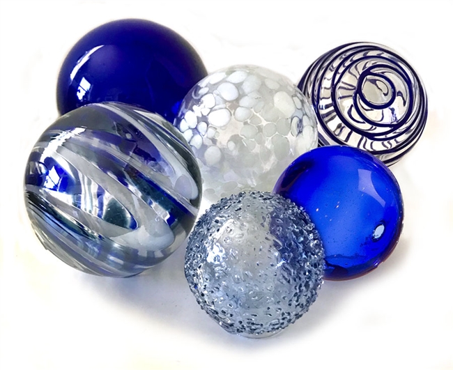 Assorted Glass Spheres - Small