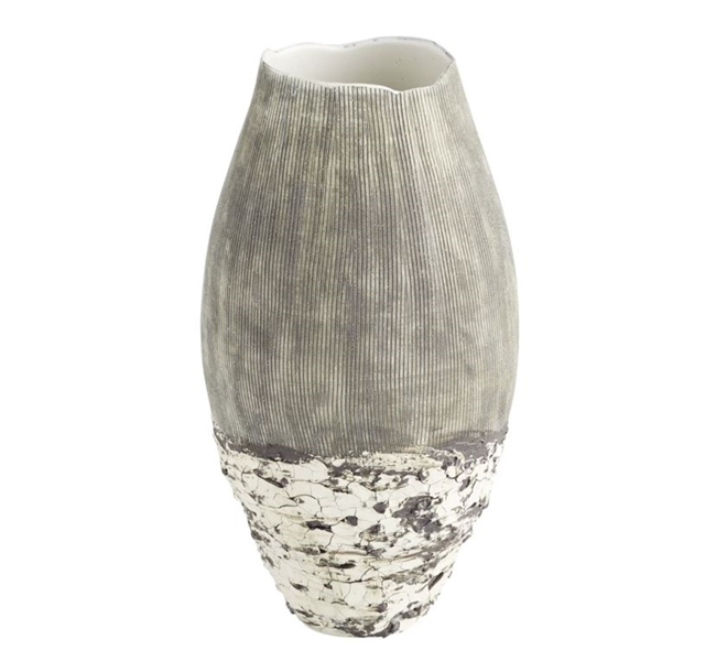 Calypso Vase | White - Medium