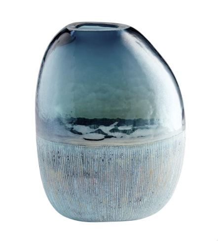 Cape Caspian Vase | Blue - Large