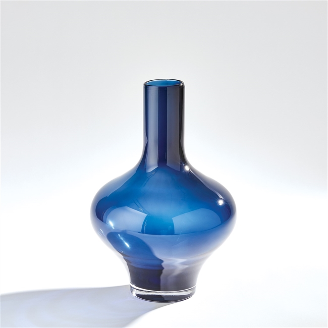 Driblet Vase - Night Blue - MED