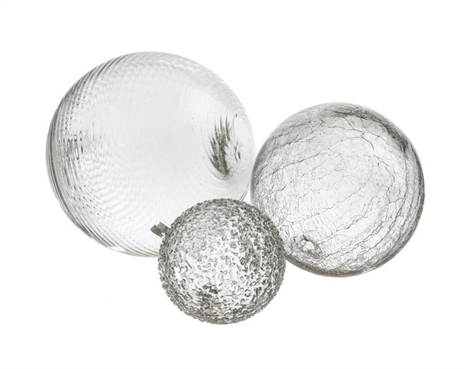 Sphere Clear Crackle