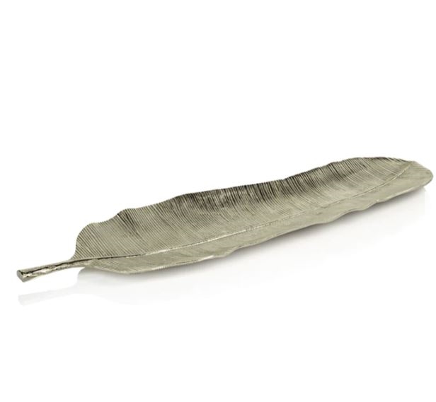 Musa Aluminum Banana Leaf Tray - Large