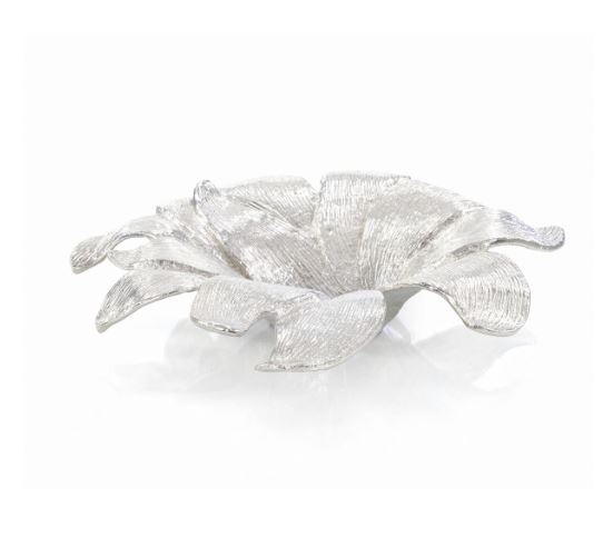 Lily Petal Bowl in Nickel