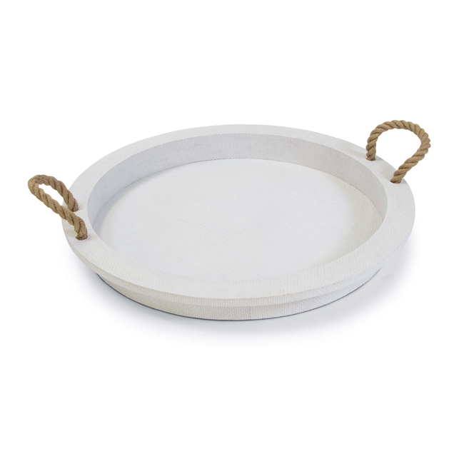 Aegean Serving Tray in White