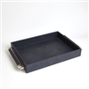 Double Handle Serving Tray - Blue Wash