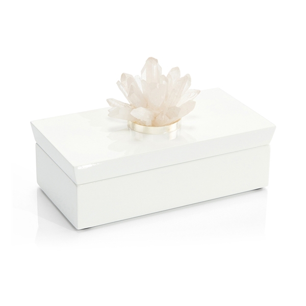 White Box with Quartz