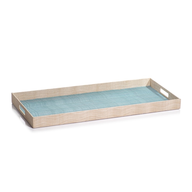 Agari Abaca Silk Rectangular Tray