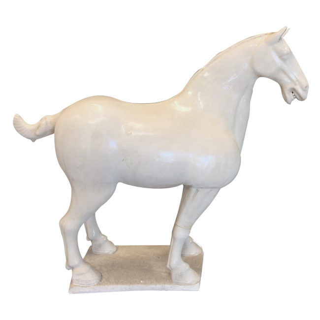 White Tang Horse Large