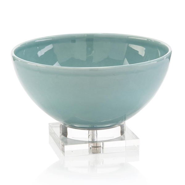 Soft Blue Ceramic Bowl