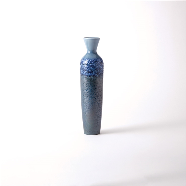 Small Sapphire Ombre Vase