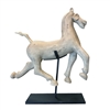 Carved Horse on Stand