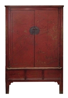 Red Chinese Cabinet