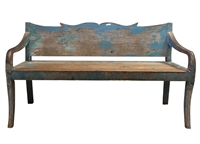 Javanese Painted Bench