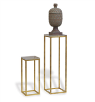 Drake Gold & Lucite Pedestal, Small