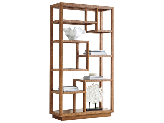 Bryce Raffia Etagere