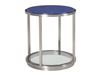 Ultramarine Round End Table