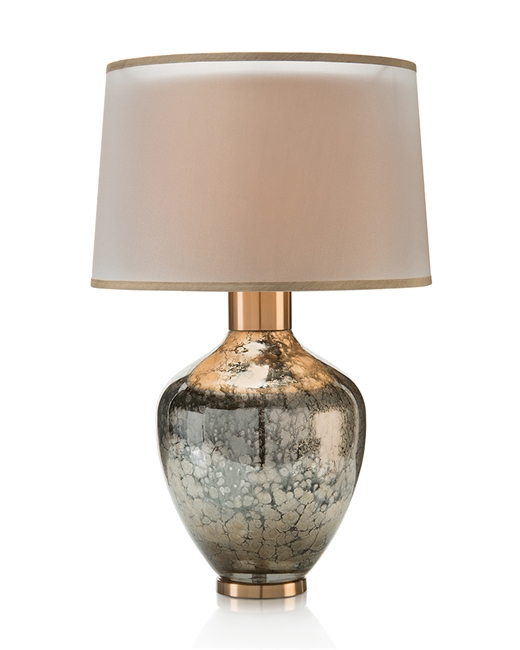 Handblown Mottled Table Lamp