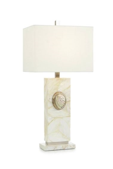 Shell on Shell Table Lamp