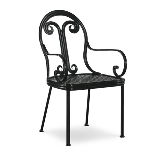 Augustine Metal Dining Arm Chair