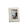 CÃ´te d'Ivoire White Bone Inlay Photo Frame with Rounded Corners - 5x7