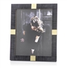 Maha Black Bone with Brass Trim Photo Frame - 8x10