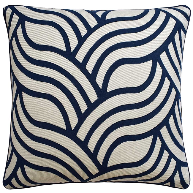 Sangomar Navy Pillow