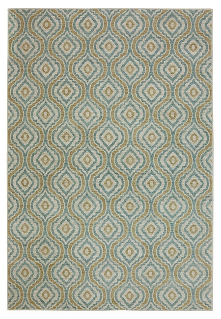 Castleton Rug in Aqua