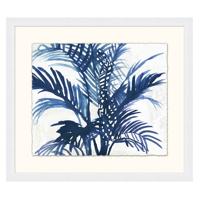 Indigo Palm Shadows 1