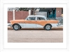 Cuban Car, Orange and White