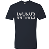 Windsurfing t-shirt navy