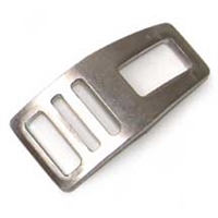Streamlined Stainless Clip for Strap-On Boom Head