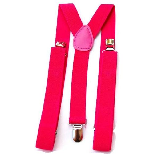 Boys Suspenders 0-8 years: FUCHSIA