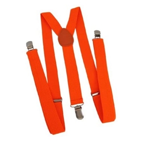 Boys Suspenders 0-8 years: NEON ORANGE