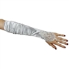 Adult Gloves - Silver/Beaded