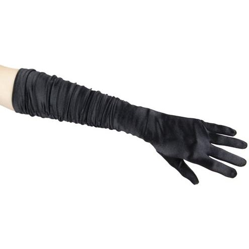 Adult Gloves - Black/Gathered